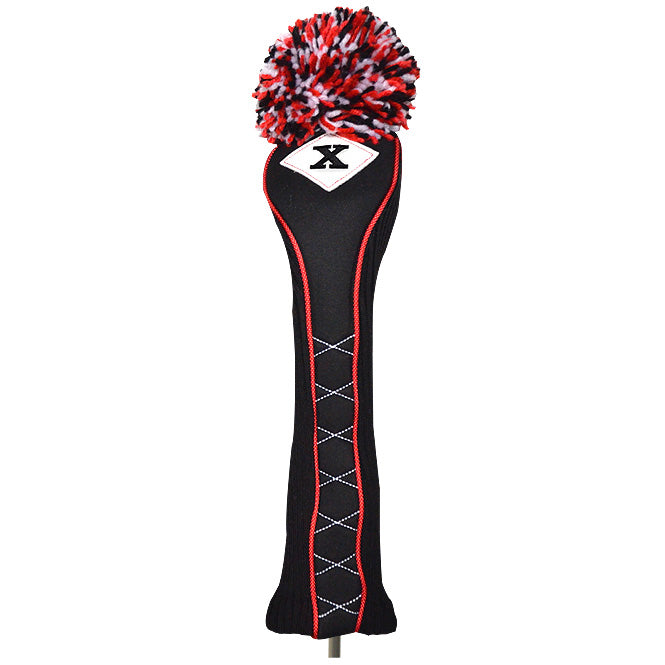 Back 9 Tour Revolution Headcover - Black/Red X