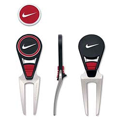 Nike Golf Ball Mark Repair Tool & Ball Markers