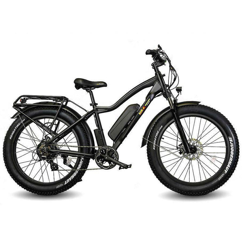 BAM Supreme Fat Tire Electric Bike - Black
