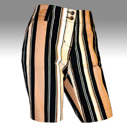 Loudmouth Golf Womens Shorts - Barcode