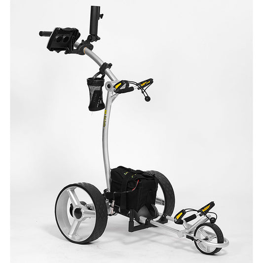 Bat-Caddy X4 Sport Electric Push Cart w/ Free Accessory Kit