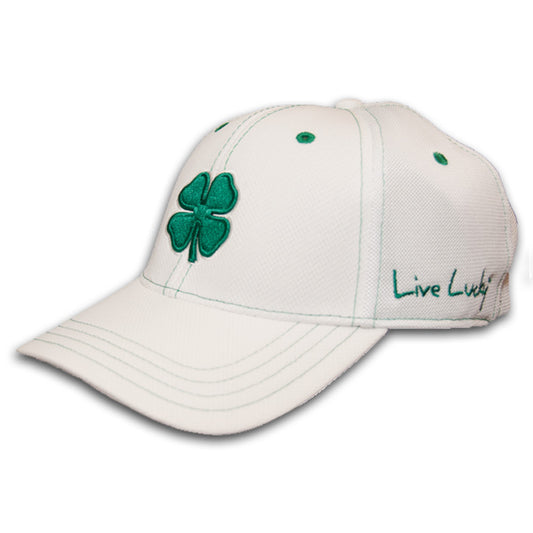 Black Clover Fitted Hat - Premium Clover #16