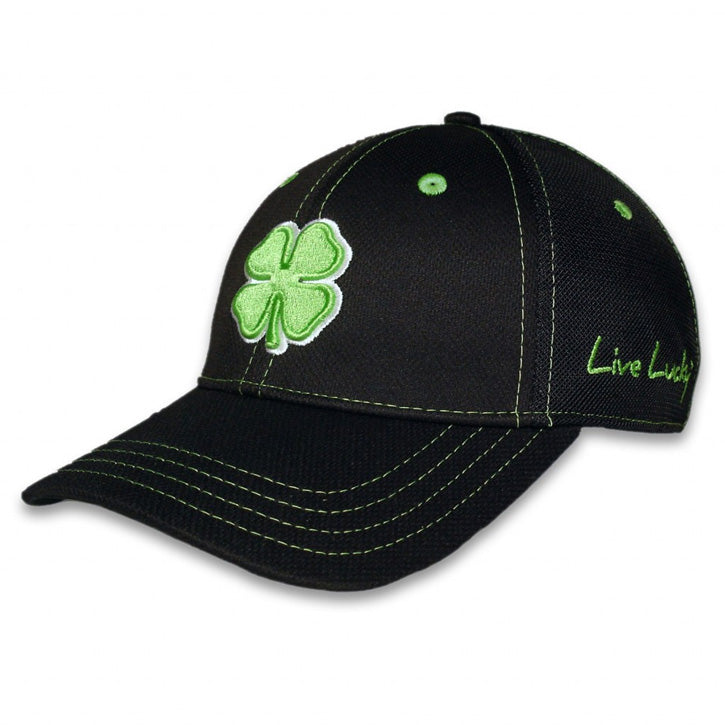 Black Clover Fitted Hat - Premium Clover #51