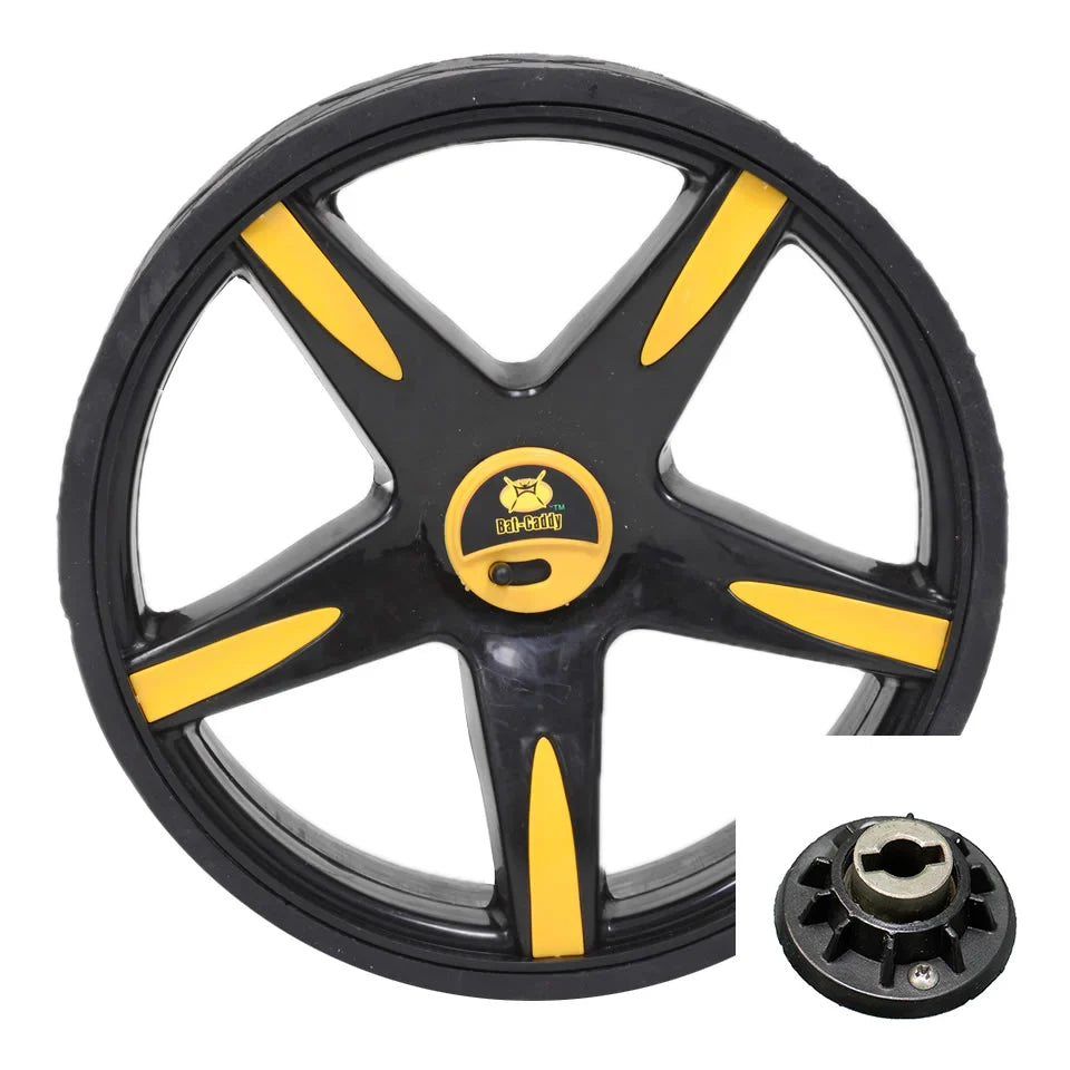 Bat Caddy X3 Series 5-Spoke Rear Wheel - Complete Assembly (2014 & Later) - view 3