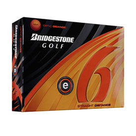 2012 Bridgestone e6 Orange Golf Balls (1 Dozen)