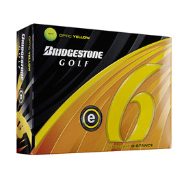 2012 Bridgestone e6 Yellow Golf Balls (1 Dozen)