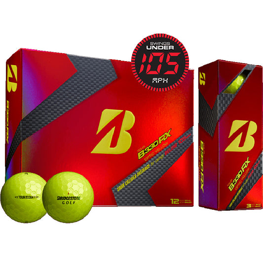 2014 Bridgestone B330-RX Golf Balls (1 Dozen) - Yellow
