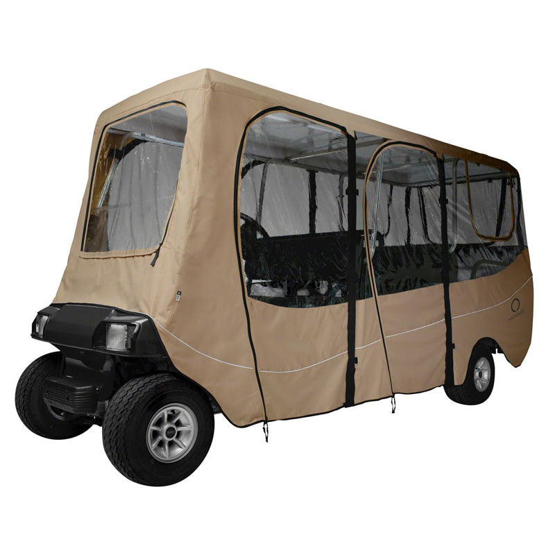 Classic Accessories Deluxe 4-Sided 6-Person Cart Enclosure