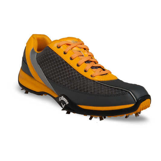 2014 Callaway Chev Aero Golf Shoes - Mens Grey/Saffron