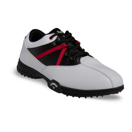 2014 Callaway Chev Comfort Golf Shoes - Mens White/Black/Red