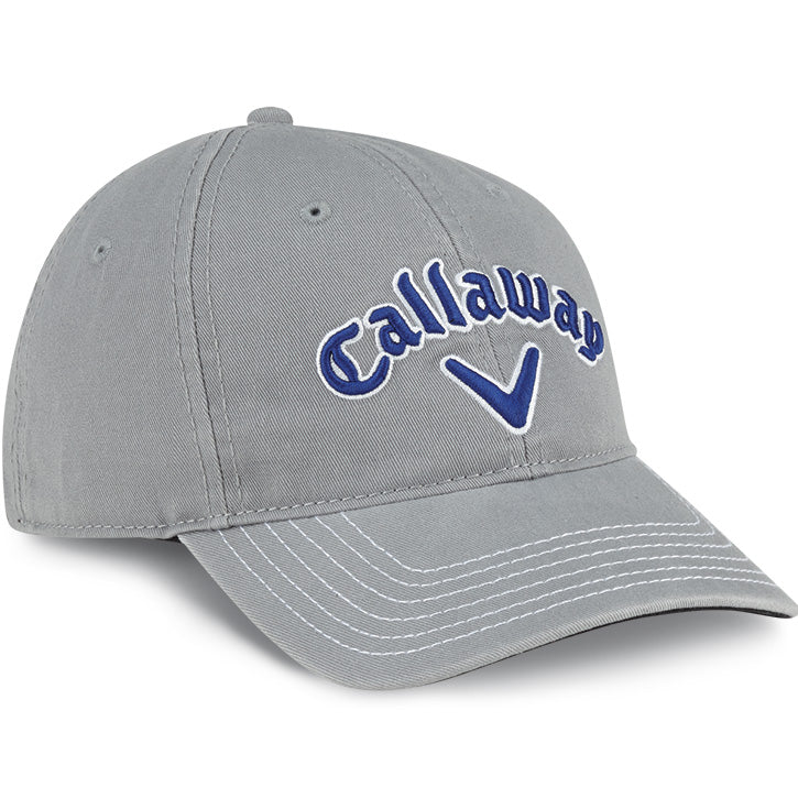 Callaway Heritage Twill Golf Cap - Grey