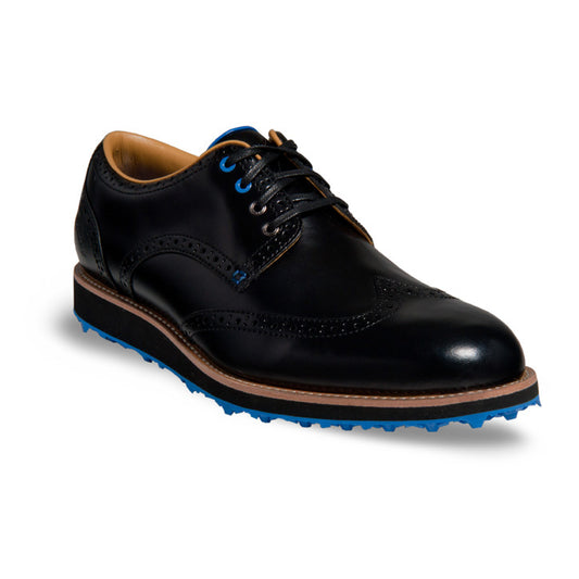 2014 Callaway Master Staff Brogue Golf Shoes - Mens Black/Black