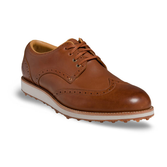 2014 Callaway Master Staff Brogue Golf Shoes - Mens Tan/Tan