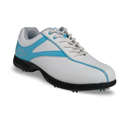 2014 Callaway Novas Golf Shoes - Womens White/Blue
