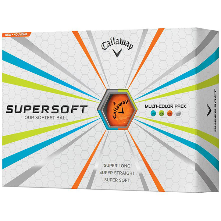 Callaway Supersoft Golf Balls (1 Dozen) - Multi-Color