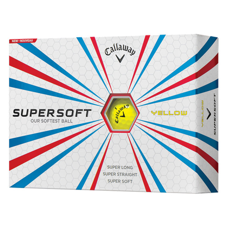 Callaway Supersoft Golf Balls (1 Dozen) - Yellow