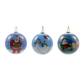 Christmas Golf Ornaments (3 Pack)