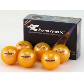Chromax M1x Golf Balls (6 Pack) - Orange
