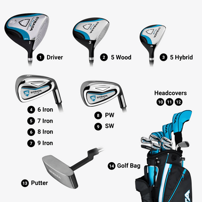 Callaway Strata Plus 14-Piece Women's Complete Golf Set