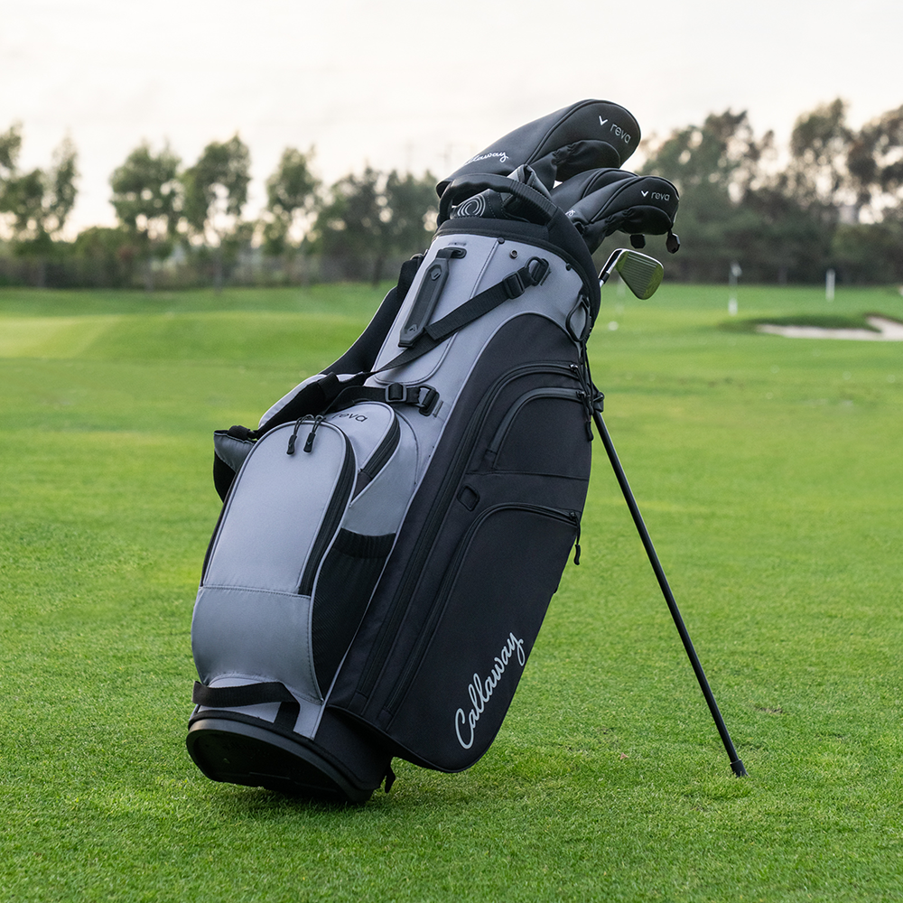 Callaway REVA 11-Piece Women's Short Length Complete Golf Set - Stand Bag