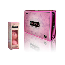 FL Crystal Golf Balls - Pink (1 Dozen)