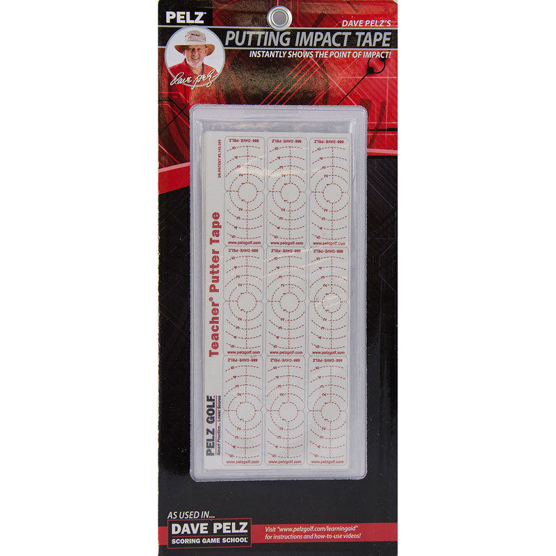 Dave Pelz Putting Impact Tape