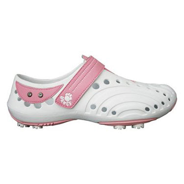 Dawgs Golf Spirit Shoes - Womens White/Soft Pink