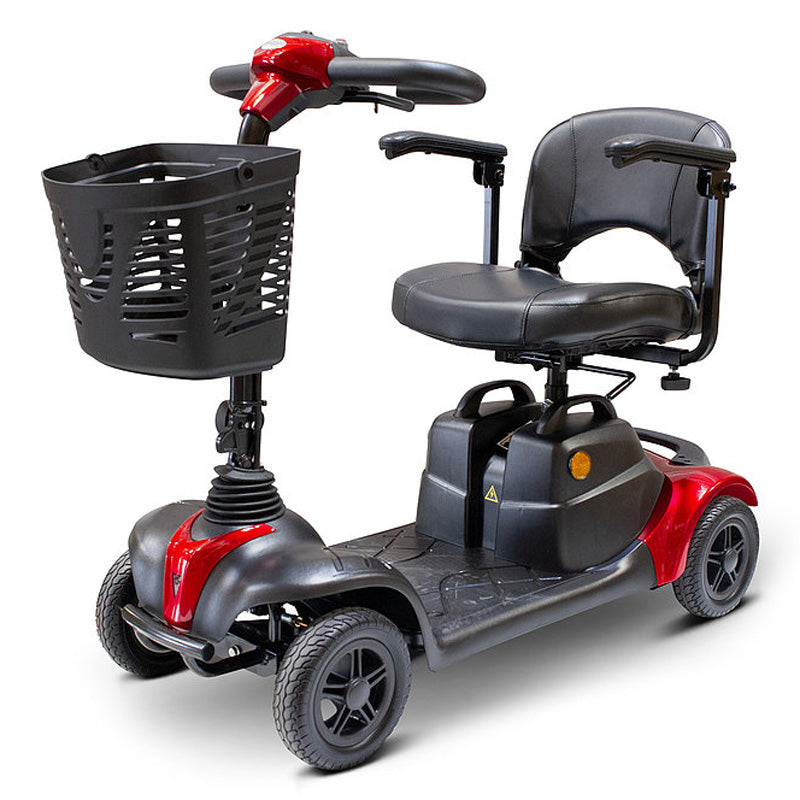 eWheels EW-39M Portable 4 Wheel Mobility Scooter - Red
