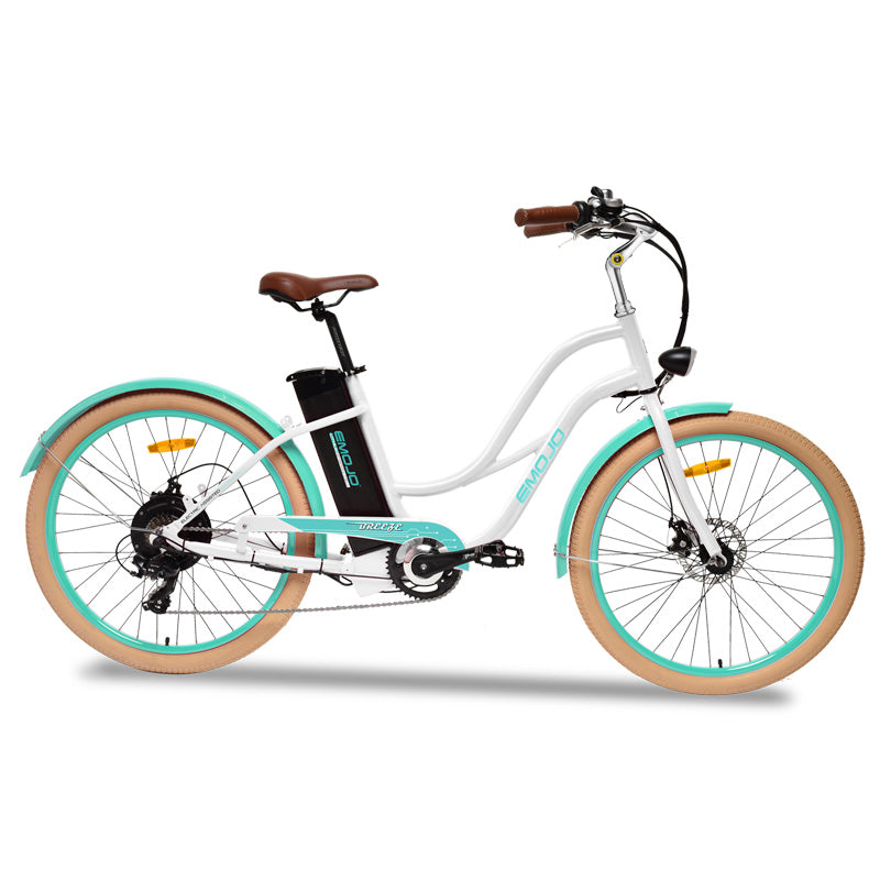 Emojo Breeze Electric Bicycle - White