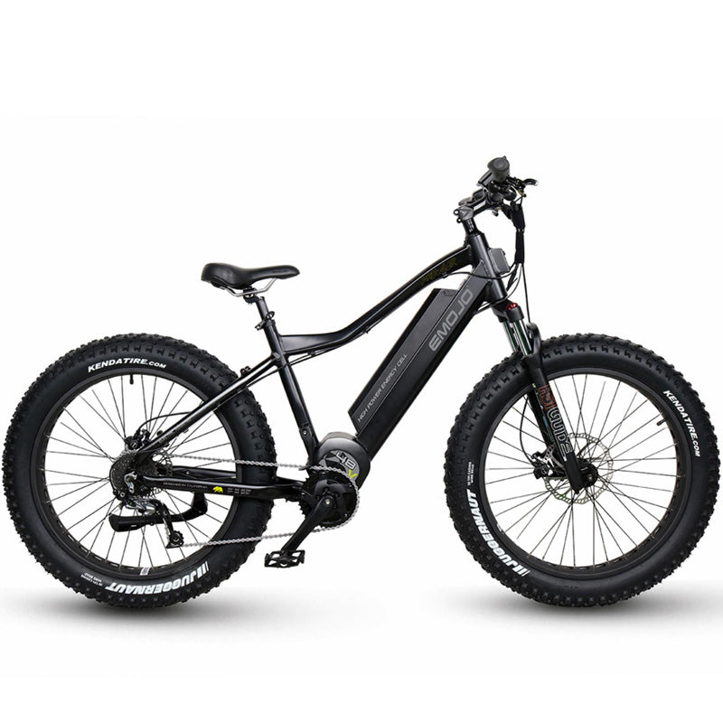 Emojo Prowler Fat Tire Electric Bike - Black
