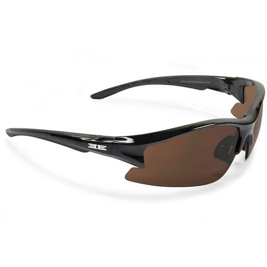 Epoch Eyewear Sunglasses - Epoch 1 - Black Frame / Brown Lens