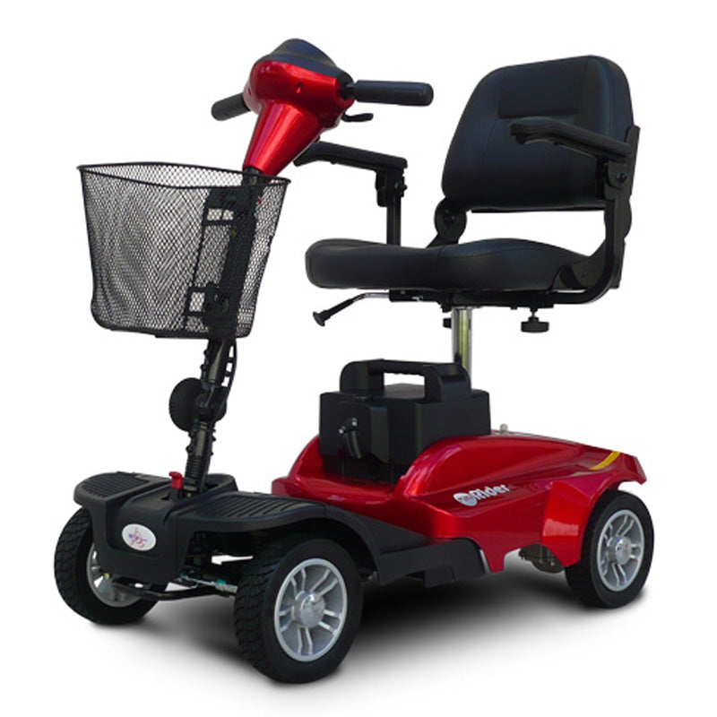 EV Rider Mini Rider - 4 Wheel Mobility Scooter - Red