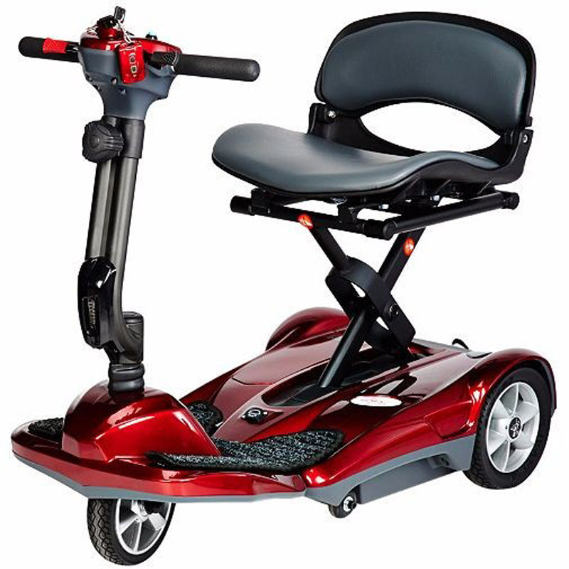 EV Rider Tranport AF Mobility Scooter - Auto Folding - Red