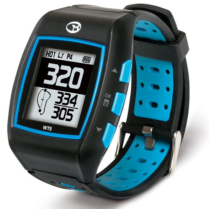 Golf Buddy WT5 GPS Golf Watch - Black/Blue