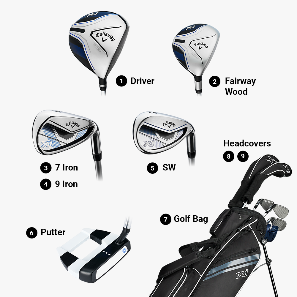 2026 Callaway XJ Junior Level 2 Complete Golf Set (7-Piece)
