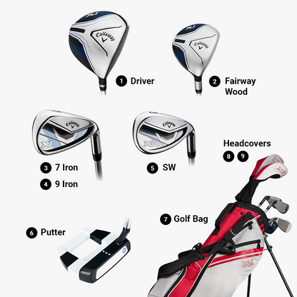 2026 Callaway XJ Junior Level 2 Complete Golf Set (7-Piece)