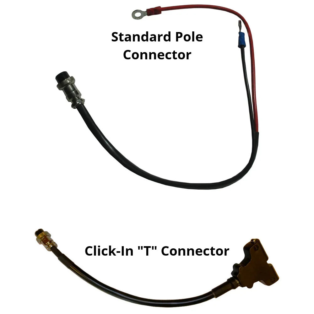 Bat Caddy Lithium Battery Leads - Standard Pole or T-Connector