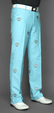 Loudmouth Golf Pants - John Daly Lions Blue