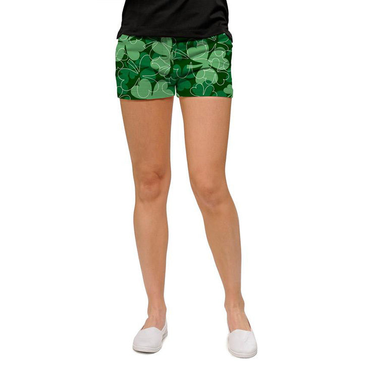 Loudmouth Golf Womens Mini Short - Lucky