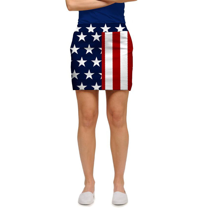 Loudmouth Golf Skort - Stars & Stripes