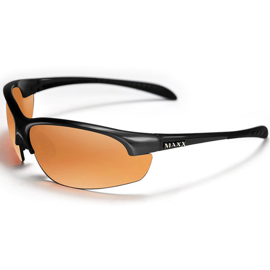 Maxx HD Cinco Golf Sunglasses - Black