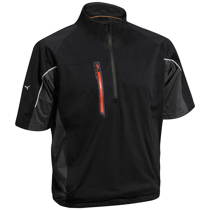 Mizuno Short Sleeve Rain Flex Top - Black