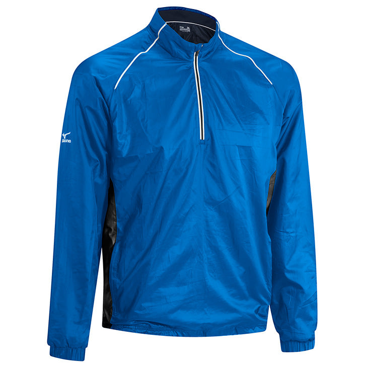 Mizuno Lightweight Wind Shirt - Navy/Charcoal
