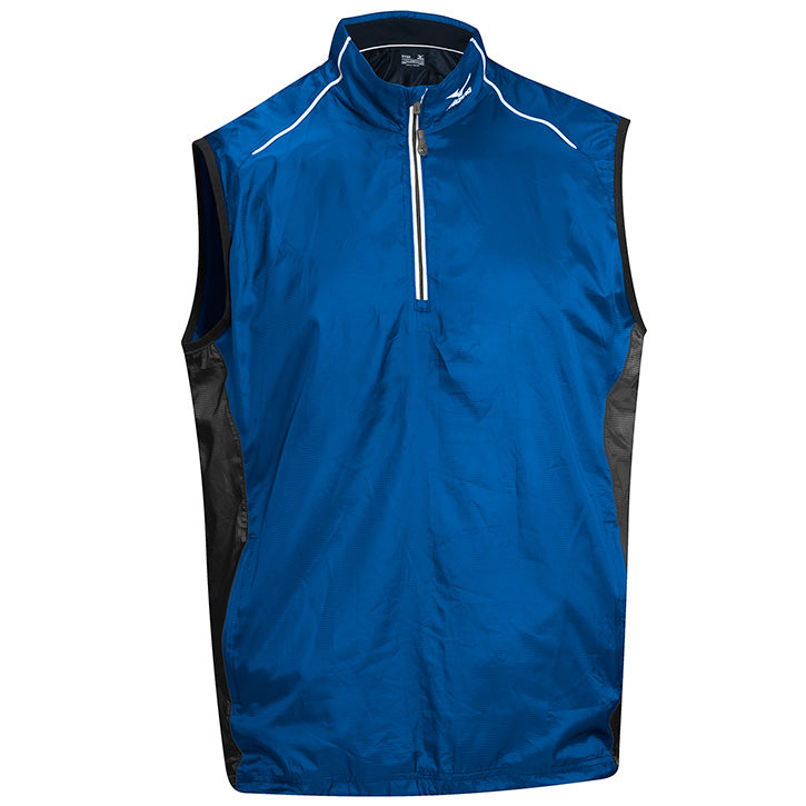 Mizuno Lightweight Wind Vest - Navy/Charcoal