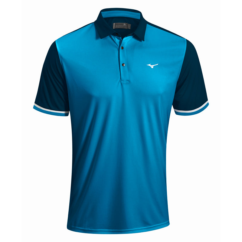 Mizuno Origami Polo Shirt - Blue