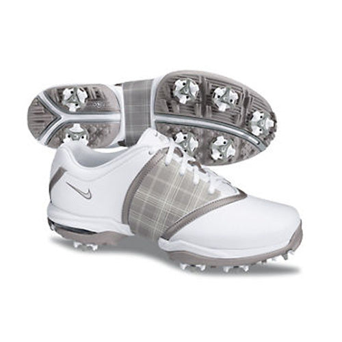 Nike 2013 Air Embellish Golf Shoes - Womens Wide White/Silver