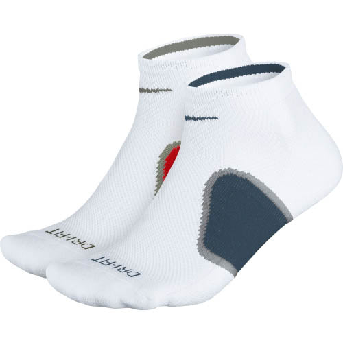 Nike 2 Pair Dri-Fit Performance No-Show Socks
