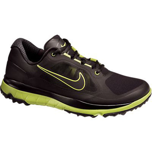 Nike FI Impact Golf Shoes - Black/Green/Black