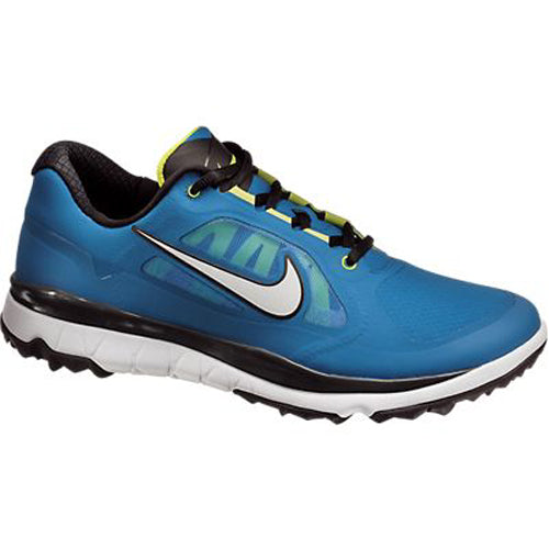 Nike FI Impact Golf Shoes - Blue/Green/White