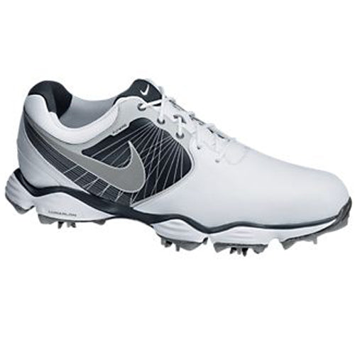 Nike Lunar Control II Golf Shoes - Mens White/Platinum/Silver